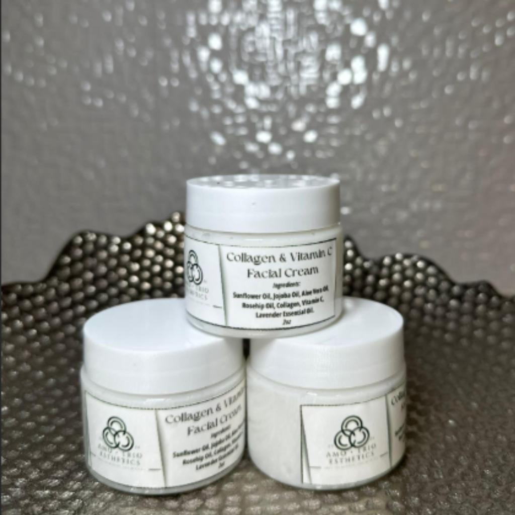 Crema facial Vitamina C y Colágeno